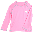 thumbnail image 5 of Pink Platinum Girls' Rash Guard Shirt - 2 Pack UPF 50+ Long Sleeve Quick Dry Swim Shirt (Size: 4-16), 5 of 7