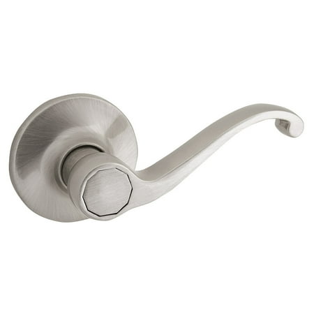 Design House Scroll Universal Interior Hall/Closet Dummy Door Handle, Satin Nickel