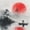 Japanese 01, variant on Homewish Japanese Theme Twin Sheets, Watercolor Artwork Bedding, 3 Pieces, 1 Flat Sheet, 1 Fitted Sheet and 1 Pillowcase