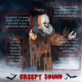 thumbnail image 3 of 5.4FT Halloween Animatronics Scary Clown, Animated Halloween Decoration, Evil Clown Scary for Halloween Decorations Outdoor Indoor, 3 of 7