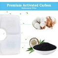 thumbnail image 5 of DEWEL Activated Carbon Cat Water Fountain Filters, 33.6 fl oz for Veken Automatic Cat Water Fountain Dog Water Dispensers, 8 pack, 5 of 11
