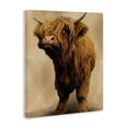 thumbnail image 2 of Stupell Industries Farmhouse Mini Highland Cow on Neutrals Canvas Art, 16 x 20, by Renel Peters, 2 of 8