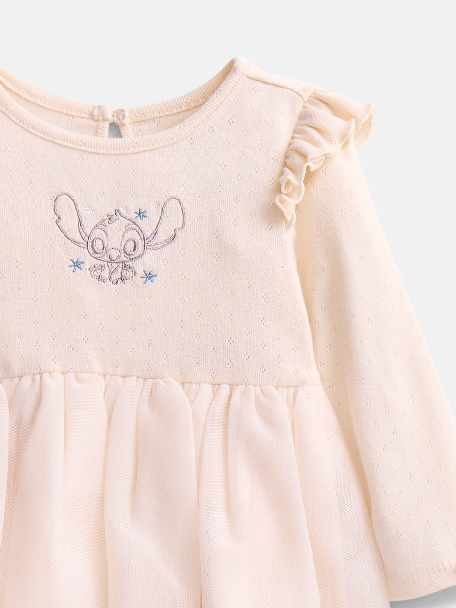Disney Baby Wishes + Dreams Stitch Tulle Top and Leggings Set with Headband, 3-Piece, Sizes 0/3M-18M