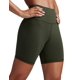 thumbnail image 1 of Shorts CRZ YOGA Butterbreeze tiro alto 15 cm verde oliva M, 1 of 7