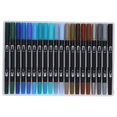 thumbnail image 4 of Zootealy Wholesale 60-Color Double-Ended Watercolor Marker Set with Soft Brush Tips for Children's Drawing and Outlining, Round Barrel, High Ink Capacity, 4 of 6