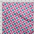 thumbnail image 3 of oneOone Cotton Poplin Fabric Triangle|Parallelogram & Square Geometric Decor Fabric Printed BTY 56 Inch Wide, 3 of 4