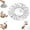 10 pcs, variant on Pop-Up Tin Foil Food Insulation Cover, Reusable Aluminum Foil Heat Shield Lids,Easy to Clean,Suitable for Plates,Bowls, Pots, Containers of Any Shape with a Diameter of 4-11 Inches (10 pcs)