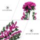 thumbnail image 3 of GOOHOCHY 2 unids hermosa simulación violeta flores artificiales colgantes faux flores, 3 of 7