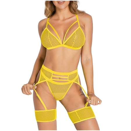 DISKEBUISS Women Lace Lingerie Sheer Spaghetti Strap Fashion Sexy Breathable Sleepwear