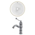 thumbnail image 1 of American Imaginations 15.75-in. W Undermount Sink Set White, 1 of 6