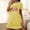 Yellow, variant on Blmnix Sleepshirts Womens Nightgowns & Sleepshirts Bamboo Nightgowns Short Nightgowns Sleep Shirt Above-the-Knee Short Sleeve Gray Crew Neck Moomoo Nightgowns for Women