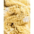 thumbnail image 3 of Unique Loom Rabat Shag Collection Area Rug - Fractured (5' 1" Round Yellow/Ivory), 3 of 5