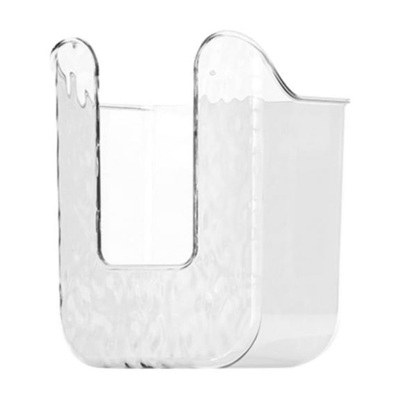 1Pcs Wipes Holder For Bathroom,Kitchen Wipes Storage Box Dispenser,Wall-Mounted Tissue Box Holder, Self-Adhesive Wipes Container,Flushable Wipe Container