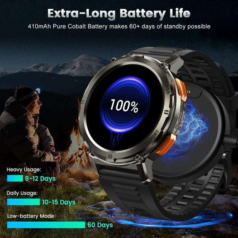 Fitness watch with best battery life online
