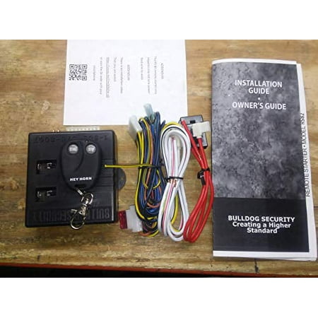 Bulldog Security RS82, Automotive Remote Starter, Extended Range, Pit Stop Feature