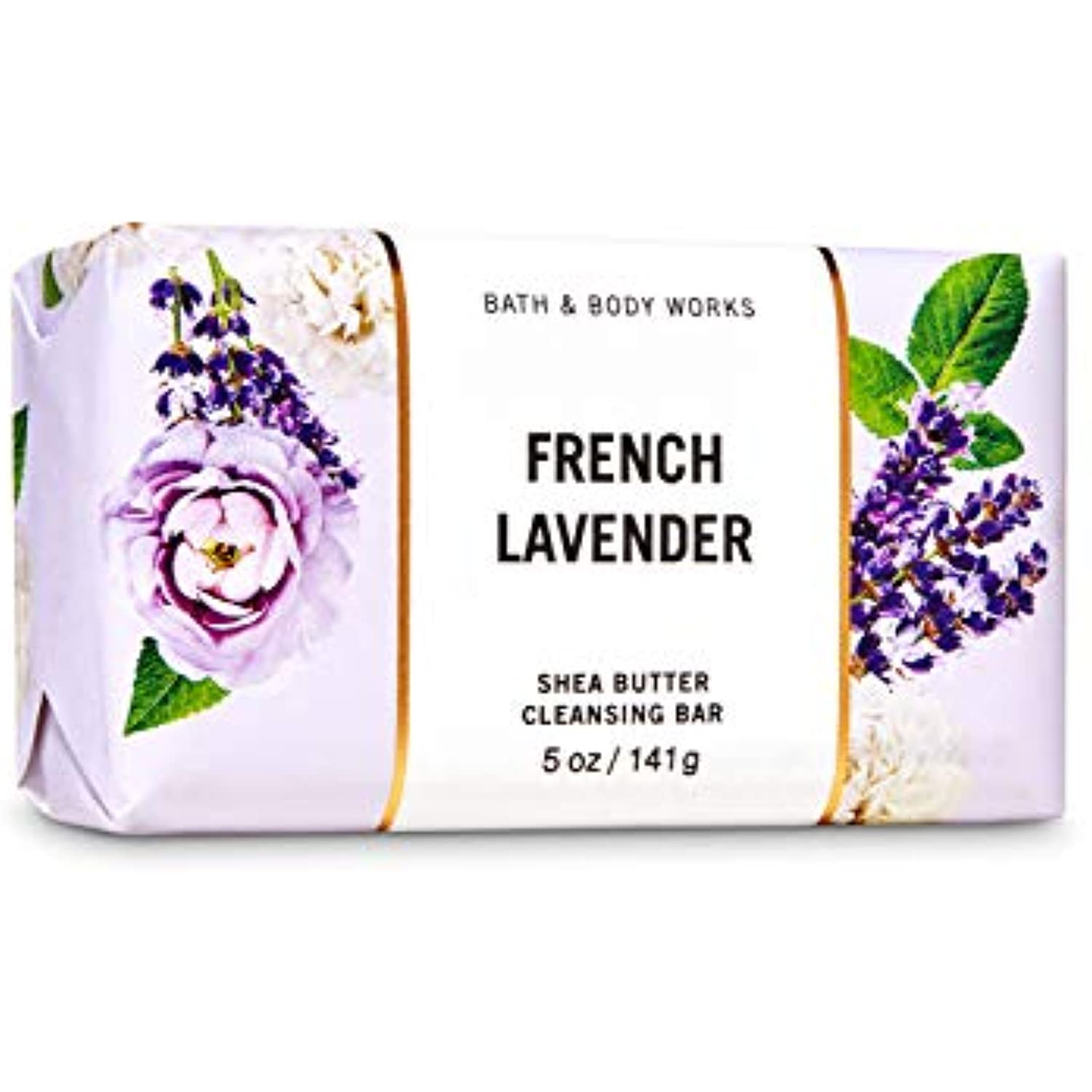 Bath and Body Works FRENCH LAVENDER Shea Butter Cleansing Bar 4.2 oz