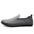 thumbnail image 4 of Men's Casual Loafers Slip On Leather Shoes Comfortable Lightweight Driving Shoes Male Moccasins Classic Penny Loafer Flats Boat Shoes Outdoor Walking Shoes, 4 of 11