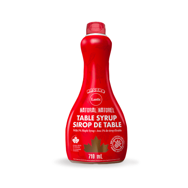 Natural Table Syrup with 5% Maple Syrup Bottle 710ml