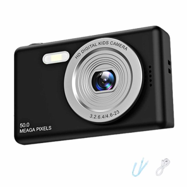 Cámara Digital Compacta Pequeña 4K Con Antivibración para Adultos Y Adolescentes (estilo 8)