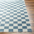 thumbnail image 3 of Livabliss Lillian Check Machine Washable Indoor Area Rug, Blue ,9'2" x 12'4", 3 of 6