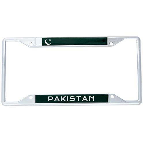 Country of Pakistan Flag License Plate Frame For Front Back of Car