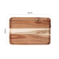 thumbnail image 2 of Clearance Sale!Norbi Wooden Plate Wooden Tray Rectangular Coffee Breakfast Bread Tray Fruit Tray Wooden Tableware Kitchen Supplies C, 2 of 6