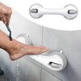thumbnail image 1 of 12 Inch Suction Cup Shower Foot Rest, Wall Mounted Pedicure Stool for Shaving Legs, 1 of 4