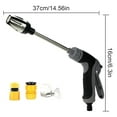 thumbnail image 2 of QYXQPYO High Pressure Washer Gun and Pressure Washer Gun with 3 Interface and Short Pressure Washer Gun for Car Washing Patio Cleaning and Outdoor Power Jet Spray Nozzle Use, 2 of 7