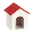 thumbnail image 2 of 2 Uds Perrera de en Miniatura para Perros 1/12 Casa de Modelo de Jardín Decoración Juguetes de Simulación, 2 of 6