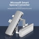 thumbnail image 5 of Para Surface Pro 6 5 4 Hub Con USB 3.0 TF 4K Compatible Con (plata), 5 of 9