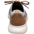 thumbnail image 4 of STACY ADAMS mens Moxley Lace-up Sneaker, Gray and Tan, 9 US, 4 of 5