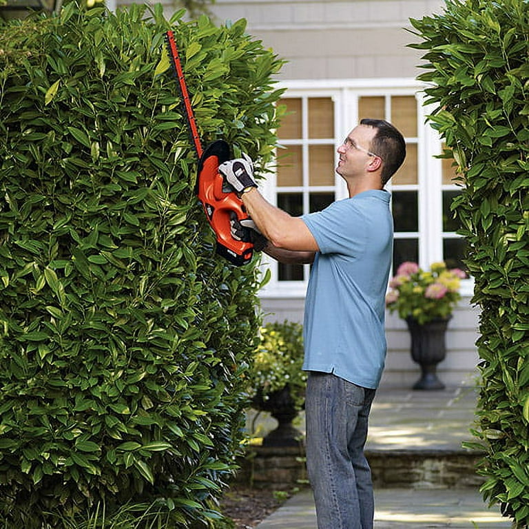 BLACK and DECKER 18-Volt Cordless Hedge Trimmer, 22-Inch 