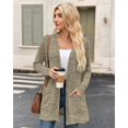 thumbnail image 4 of MISFAY Women's Cardigans Long Sleeve with Pockets - Open Front Lightweight Cardigan, 4 of 5