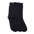 thumbnail image 2 of Calcetines de vestir XXL Classic para hombre, talla 15-18, paquete de 3, negros, 2 of 8