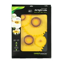 Charles Viancin Sunflower Set (Includes 1 Lid in each Size: 11", 9", 6", 4")