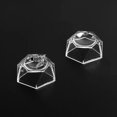 thumbnail image 3 of 1Pc Acrylic Crystal Ball Stand, Clear Geometry Acrylic Crystal Ball Base Acrylic Crystal Sphere Stand for Halloween Home Decorative Ball, 3 of 9