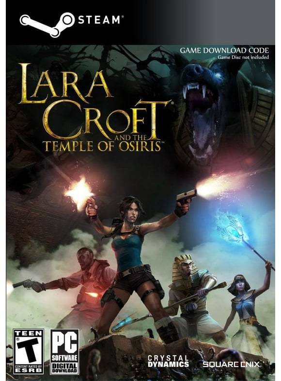 Lara Croft Temple of Osiris Digipack, Square Enix, PC Software, 662248915524