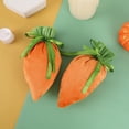 thumbnail image 3 of JIUOU 10Pcs Easter Carrot Gift Velvet Bag Jewelry Basket Candy Bags with Drawstring, 3 of 4
