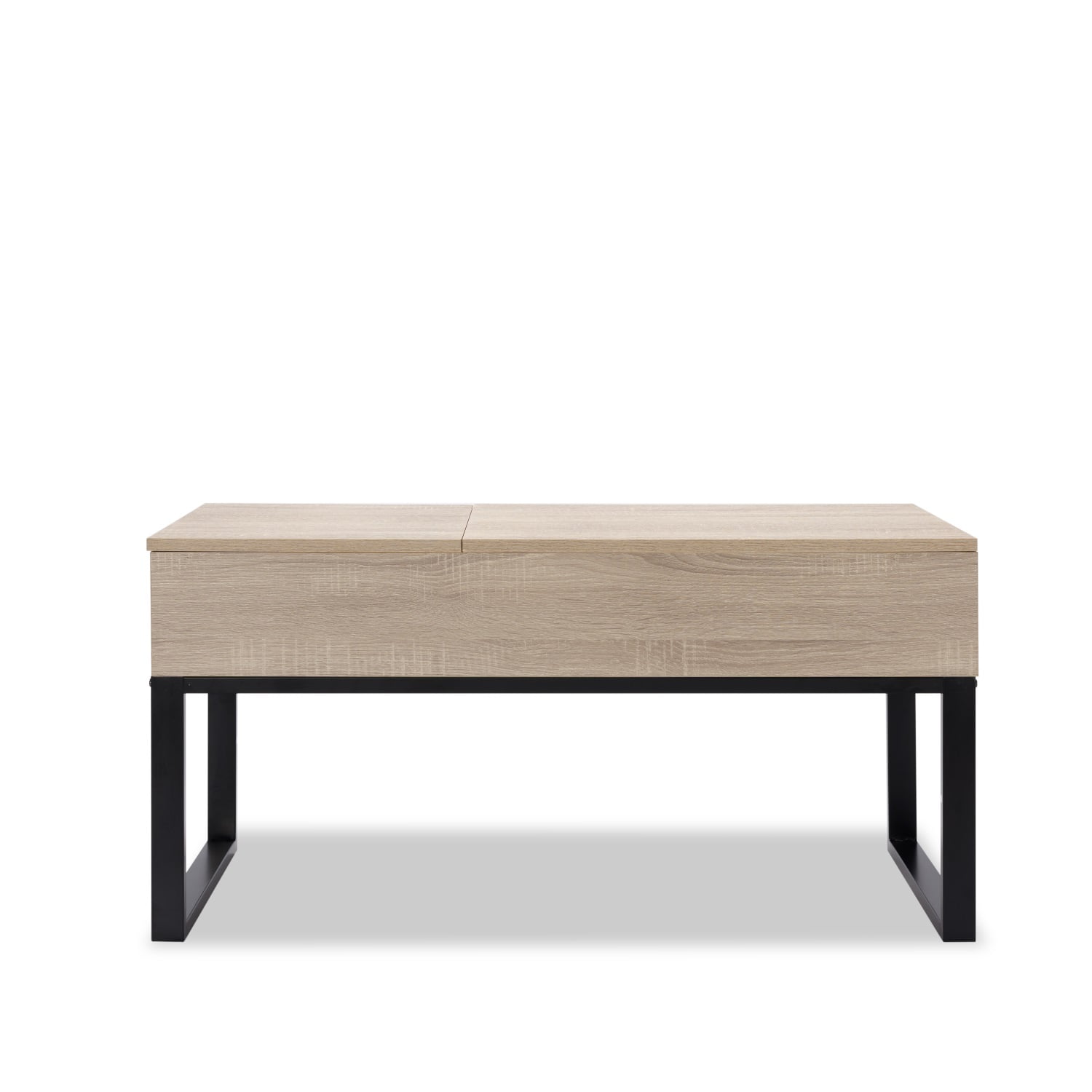 Kadyn Modern Lift Top Extendable Coffee Table , 39.37" MDF Coffee Table for Living Room Office, Coffee Tea Table with Storage, Natural