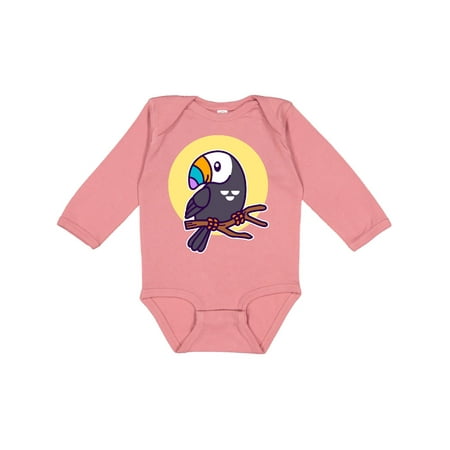 

Inktastic Toucan Illustration Gift Baby Boy or Baby Girl Long Sleeve Bodysuit