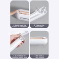 thumbnail image 4 of DPTALR Removable Magnetic Cling Film Dispenser With Sliding Cutter Cling Film Dispenser With Cutter Press And Cling Film Cling Film Dispenser With Cutter, 4 of 9