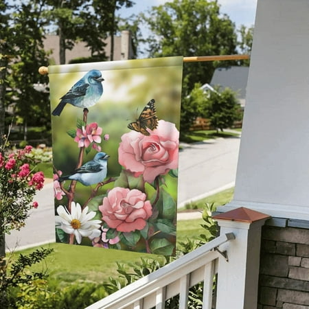 1pc Double Sided Garden Flag Briarwood Lane Colorful Birdhouses Spring House Flag 12.5x18 / 28x40 IN 1pc Double Sided Garden Flag Briarwood Lane Colorful Birdhouses Spring House Flag 12.5x18 / 28x40 IN Item id:GW03333 Fabric Type:Polyester Recommended Uses For Product:Garden 1pc Double Sided Garden Flag Briarwood Lane Colorful Birdhouses Spring Style 3 28 x40