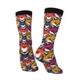 thumbnail image 3 of Goofa Fox Face Printed Men's Crew Socks, Soft Durable Breathable Moisture-Wicking with Odor Control Cotton socks, 3 of 9