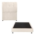 thumbnail image 1 of Box Base Cama Individual + Cabecera Nube Dicasa Crema, 1 of 8