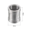 thumbnail image 3 of Uxcell 3/4 NPT Female Thread Straight Pipe Fitting Connector 304 Stainless Steel, 3 of 5