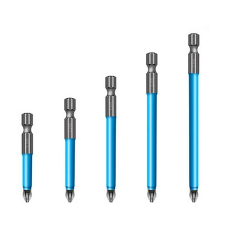 

TOPOINT Magnetic Anti-Slip Drill Bit Magnetic PH2 Phillips Bits Set Hand Tools Screwdriver Drill Bit 25mm-150mm