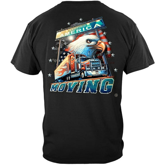 Cotton American Trucker T-Shirt