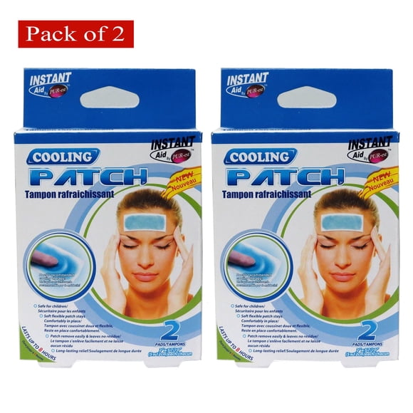 Instant Aid By Purest Cooling Patch 2 Pcs (Pack of 2)