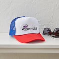 thumbnail image 4 of CafePress - Wine Maker - Adjustable Unisex Printed Trucker Hat with Mesh Back, 4 of 10