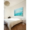 thumbnail image 4 of "White Surf" Painting Print on Wrapped Canvas, 4 of 7